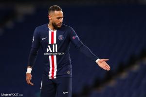 Neymar, l'attaquant du Paris Saint-Germain.