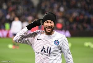 La réaction de Neymar après la qualification du PSG en 1/2 finale de la LDC