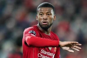 Georginio Wijnaldum avec Liverpool.