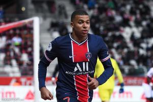Kylian Mbappé, attaquant du Paris Saint-Germain