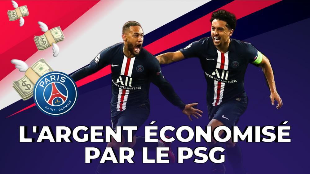 Le PSG va économiser un montant non négligeable avec la baisse des salaires.