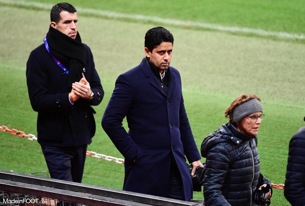 Nasser Al-Khelaïfi, le président du Paris Saint-Germain.