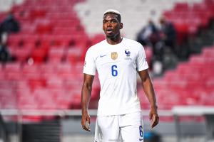 Paul Pogba avec l'Equipe de France