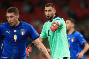 Gianluigi Donnarumma, ici sous les couleurs de l'Italie.