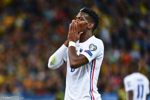 Pogba avec les Bleus