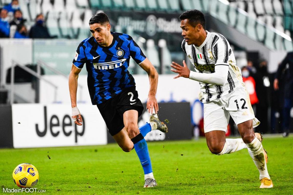 Hakimi avec l'Inter Milan