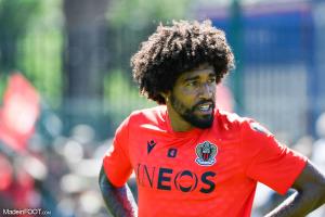 Maillot OGC Nice Dante Bonfim Costa Santos 2020/2021 - Porté - Rare