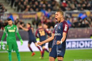 Mbappé lors de la finale de la CDL