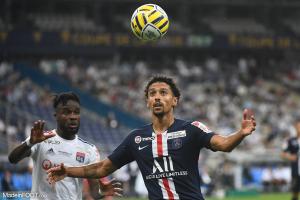 A l'image de Marquinhos, plusieurs joueurs parisiens ont été touchés lors de la finale de la Coupe de la Ligue