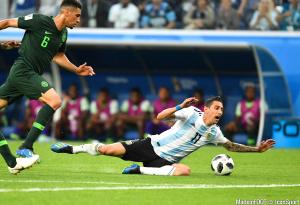 Angel Di Maria sous les couleurs de l'Argentine