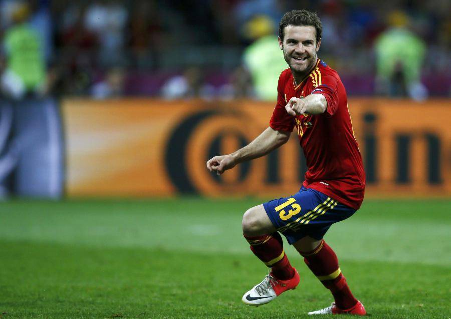 Juan Mata, ici sous le maillot de la Roja