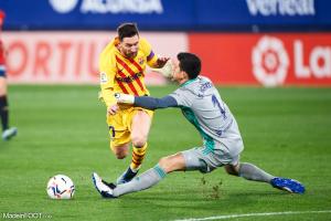 Messi avec le maillot du Barça