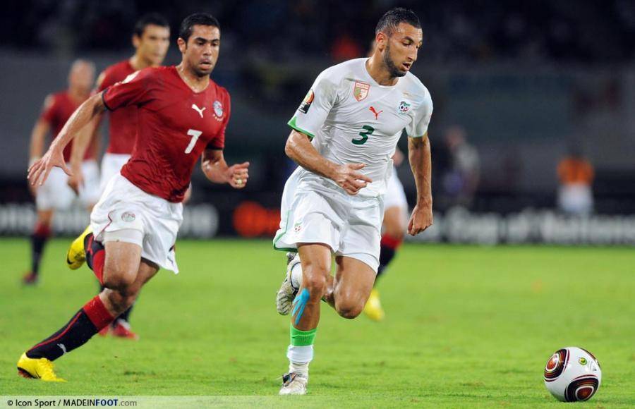 Nadir Belhadj avec sa sélection