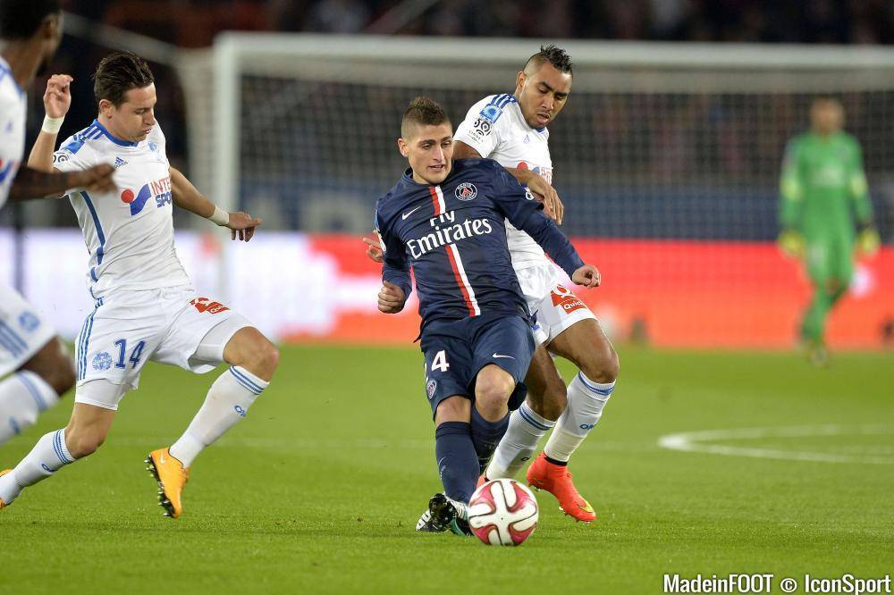 Marco Verratti avait joué sous infiltration face à l'OM