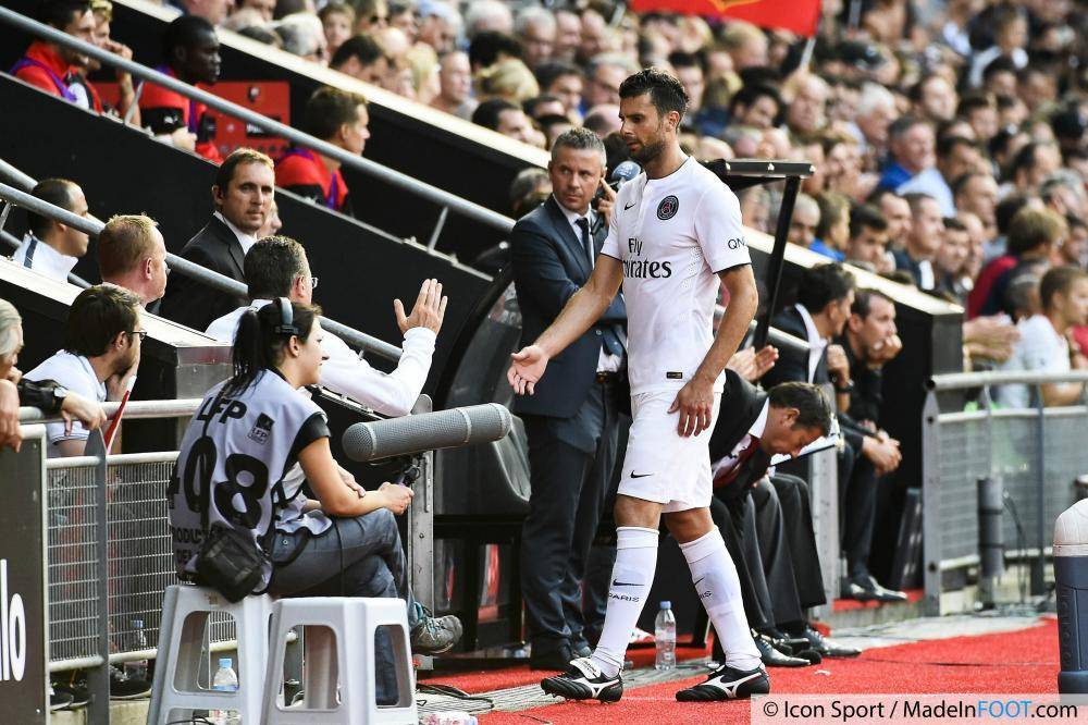 Thiago Motta n'était visiblement pas satisfait de sa prestation face aux Aiglons, samedi dernier