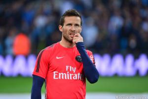 Yohan Cabaye avec le PSG.