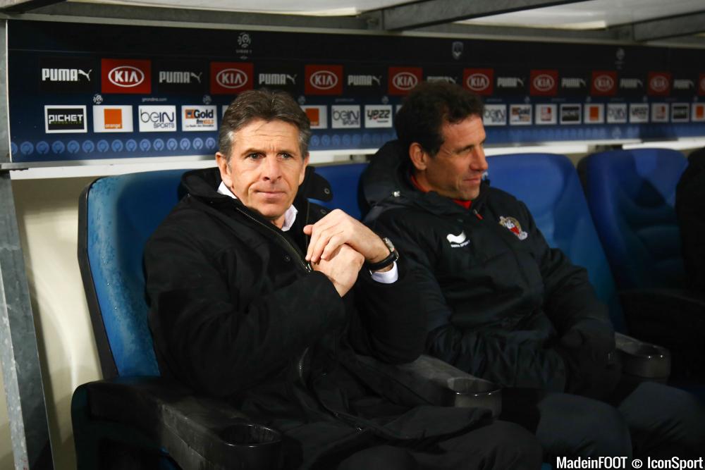 Le groupe de l'OGC Nice pour la réception du PSG.