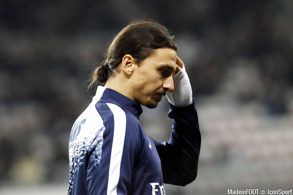 Zlatan Ibrahimovic n'a pas marqué face à Bastia.