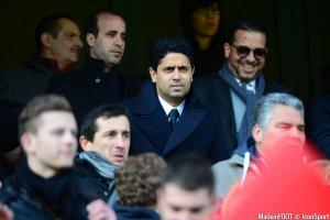 Nasser al-Khelaïfi a le sourire.