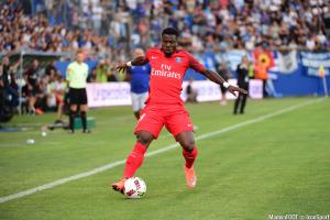 Serge Aurier (PSG) devrait être indisponible pendant deux semaines.