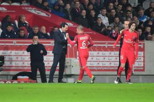Le groupe du PSG pour la réception de l'ASNL.