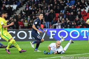 Angel Di Maria (PSG) sera bien de la partie face au MHSC, samedi après-midi.