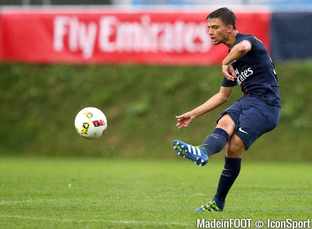 Callegari présent avec la CFA du PSG