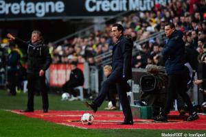 Unai Emery (PSG) est fier de son équipe.