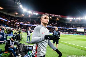 Hatem Ben Arfa (PSG) attend le jugement de la commission juridique de la LFP