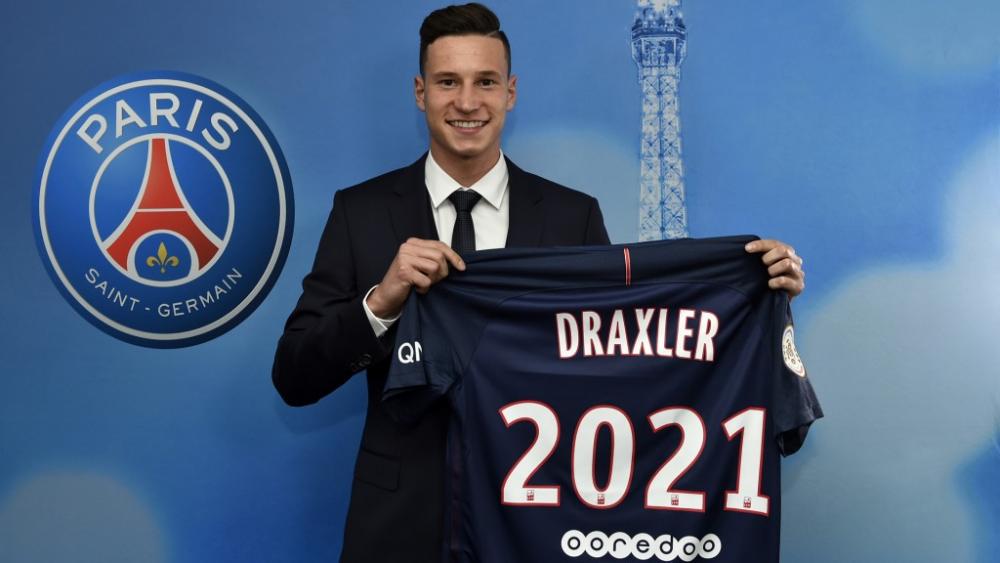 Draxler sous ses nouvelles couleurs