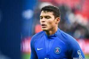 Thiago Silva, le défenseur central et capitaine du PSG.