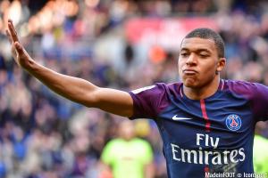 Kylian Mbappé, ici sous les couleurs du PSG.