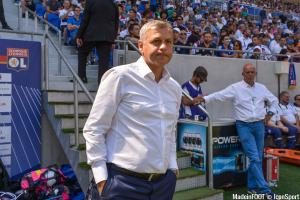 Bruno Genesio, l'entraîneur de l'OL.
