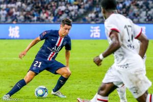 Ander Herrera lors d'une rencontre face à Rennes