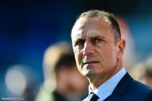Michel Der Zakarian, entraineur de Montpellier