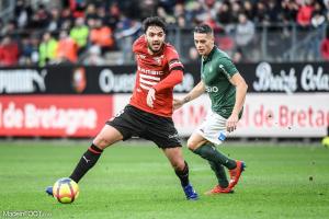 Clément Grenier, le milieu de terrain du Stade Rennais FC.