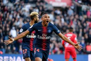Christopher Nkunku sous le maillot du PSG.