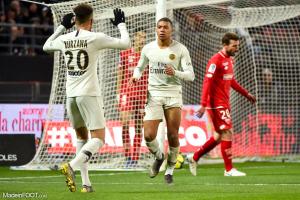 Les compos officielles du match entre le Dijon FCO et le Paris Saint-Germain.
