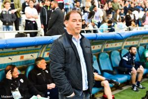 Stéphane Moulin, entraineur du SCO d'Angers