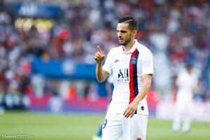 Pablo Sarabia, le milieu de terrain offensif du Paris Saint-Germain.