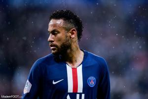 Neymar, l'attaquant du Paris Saint-Germain et du Brésil.
