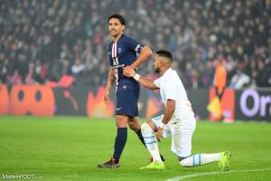 Marquinhos félicite Neymar