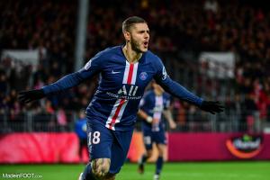Mauro Icardi, l'attaquant du Paris Saint-Germain.