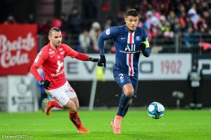 Thiago Silva ne sera pas dans le groupe pour le match de Coupe de France.