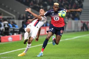 Abdou Diallo au duel avec Osimhen