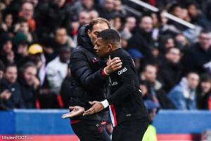 Mbappé était très énervé à sa sortie contre Montpellier samedi.