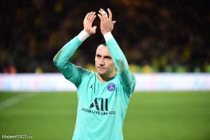 Navas sort sur blessure face à l'Atalanta