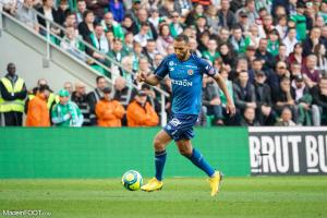 Yunis Abdelhamid sous le maillot du Stade de Reims