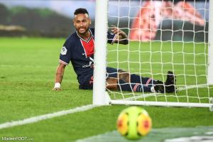 Neymar, l'attaquant du Paris Saint-Germain.