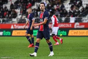 Pablo Sarabia, le milieu de terrain offensif du Paris Saint-Germain.